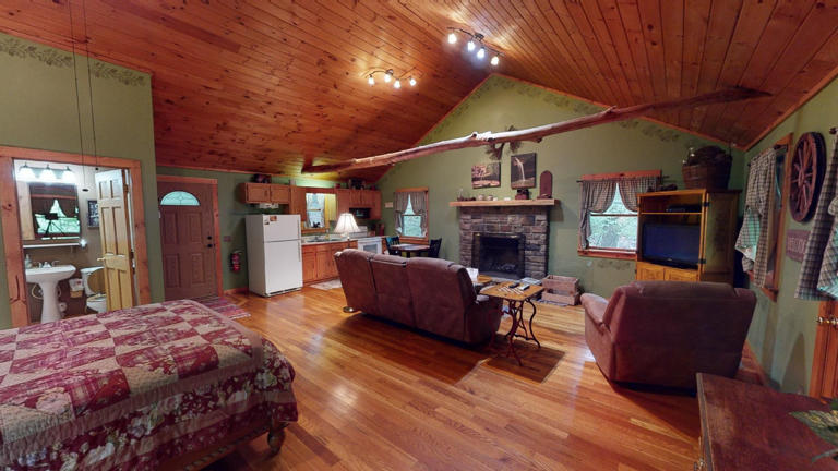 hocking hills cabins sweet seclusion interior