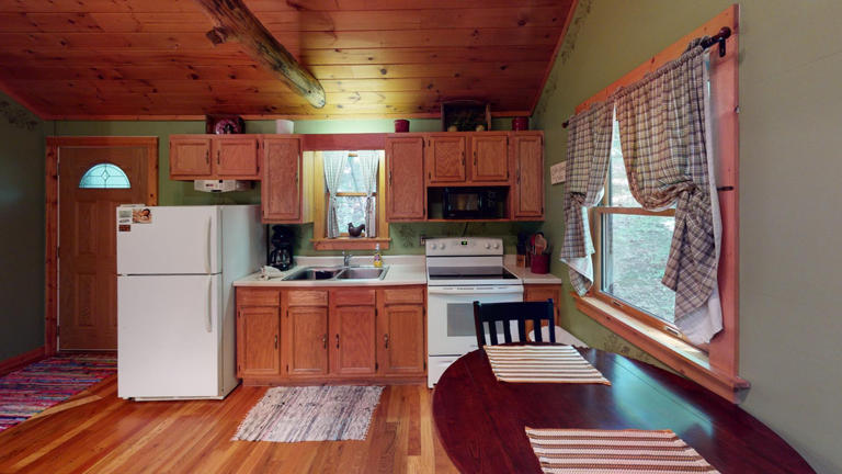 hocking hills cabins sweet seclusion kitchen