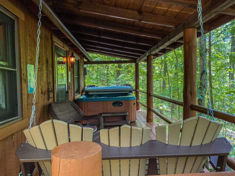 wildflower cabin - hocking hills wildflower cabin - hocking hills